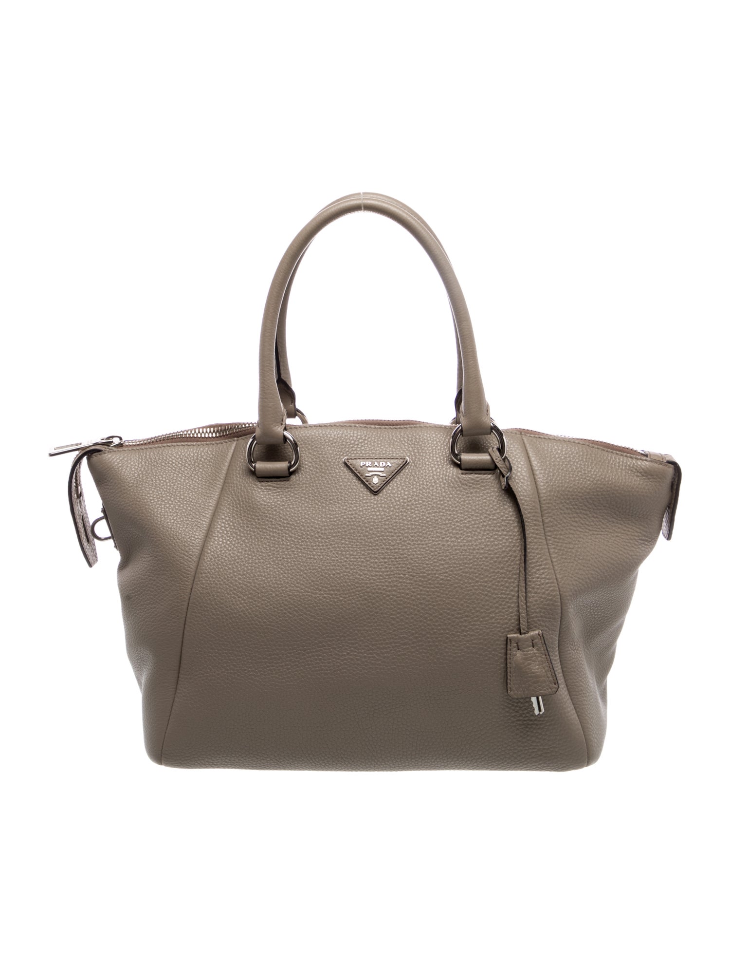 Prada Vitello Daino Leather Top Handle Bag