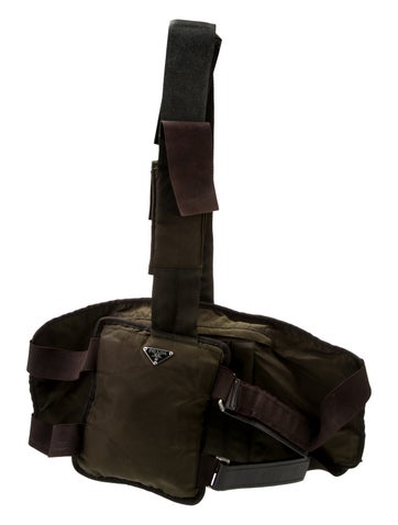 Prada Other Vela Nylon Weekender Bag Vintage