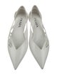 Prada Leather D'Orsay Flats