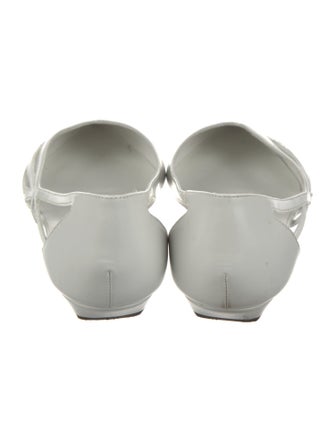 Prada Leather D'Orsay Flats