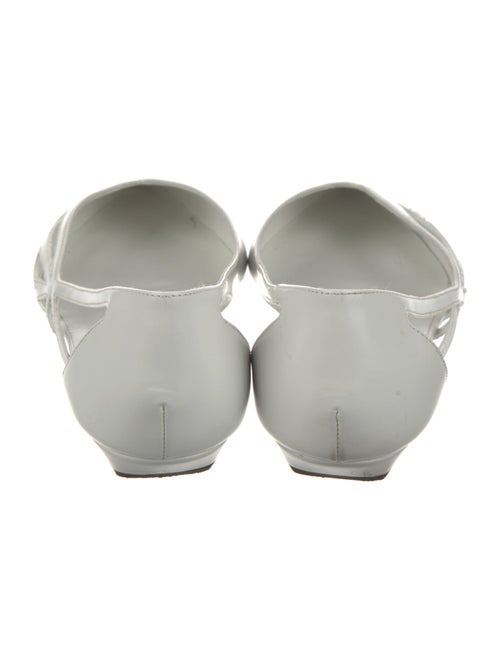 Prada Leather D'Orsay Flats