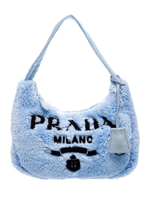 Prada Enameled Metal Triangle Re-Edition 2000