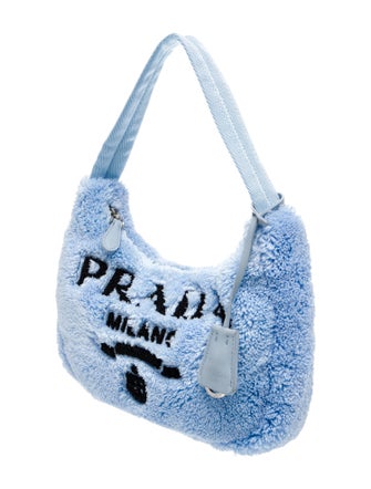 Prada Enameled Metal Triangle Re-Edition 2000