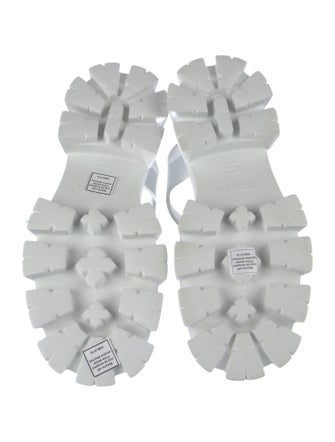 Prada Monolith Rubber Sandals