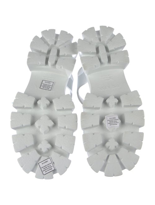 Prada Monolith Rubber Sandals