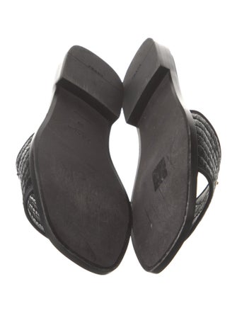 Prada Leather Slides