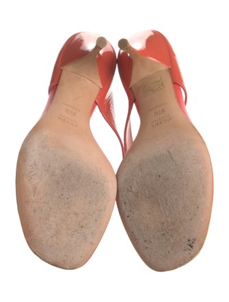 Prada Patent Leather Slides