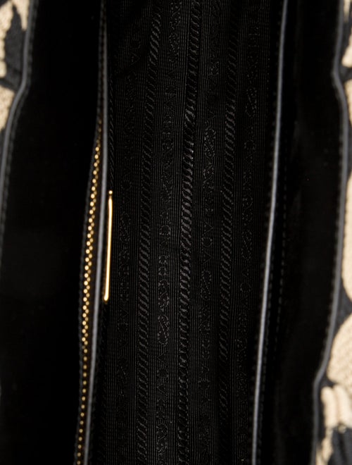 Prada Enameled Metal Triangle Symbole Small