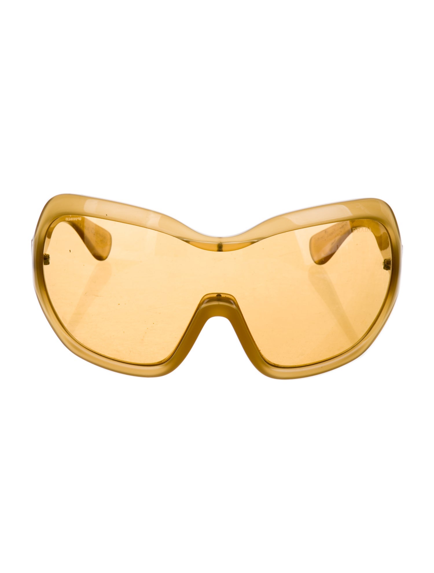 Prada Shield Tinted Sunglasses