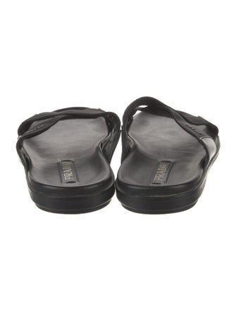 Prada Leather Slides
