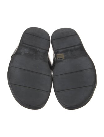 Prada Leather Slides