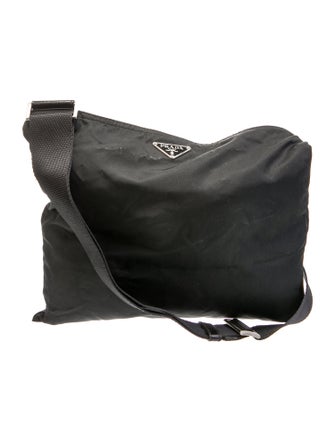 Prada Vela Nylon Shoulder Bag