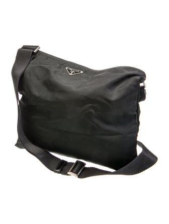 Prada Vela Nylon Shoulder Bag