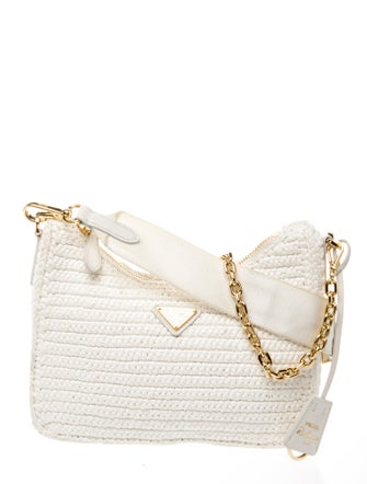 Prada Enameled Metal Triangle Re-Edition 2005