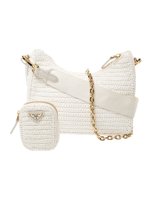 Prada Enameled Metal Triangle Re-Edition 2005