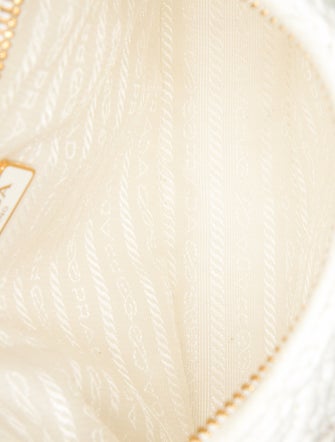 Prada Enameled Metal Triangle Re-Edition 2005