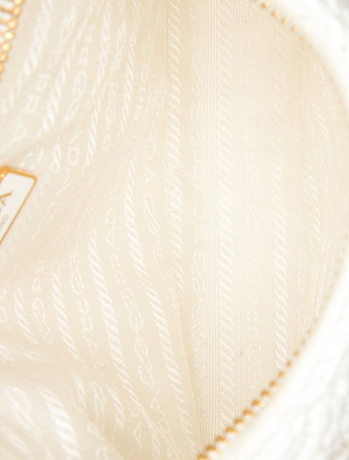 Prada Enameled Metal Triangle Re-Edition 2005