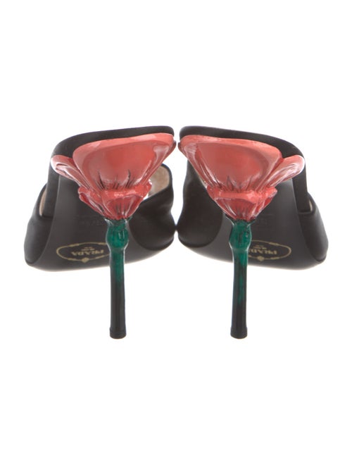 Prada Satin Slides