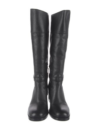 Prada Leather Riding Boots