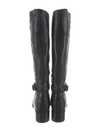 Prada Leather Riding Boots