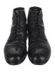 Prada Leather Lace-Up Boots