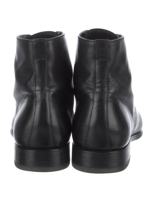 Prada Leather Lace-Up Boots