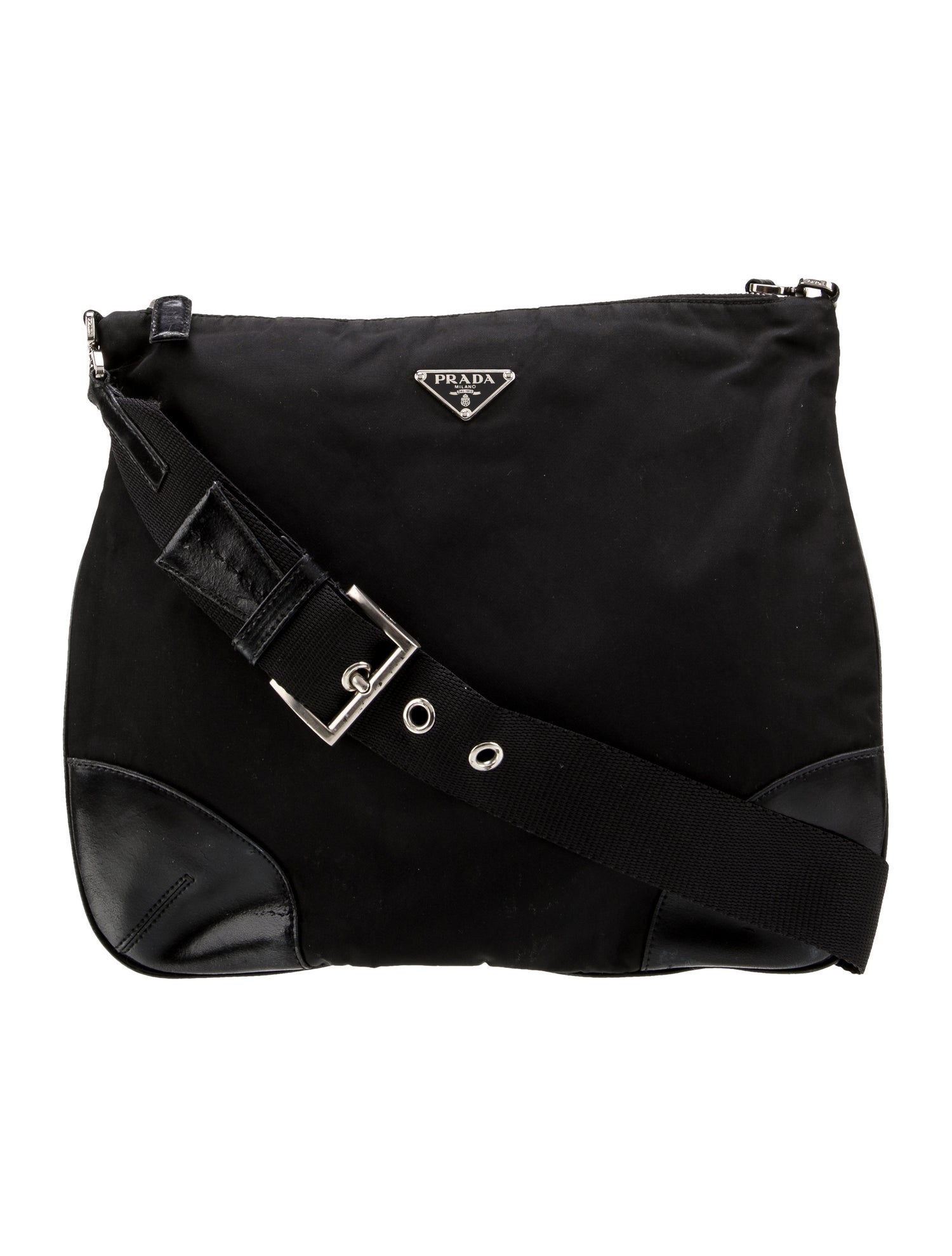 Prada Tessuto Nylon Messenger Bag