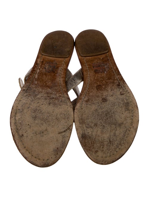 Prada Leather Slides