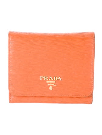 Prada Vitello Move Leather Wallet