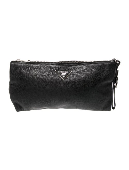 Prada Vitello Daino Leather Clutch