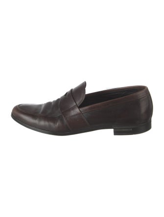 Prada Leather Monk Straps