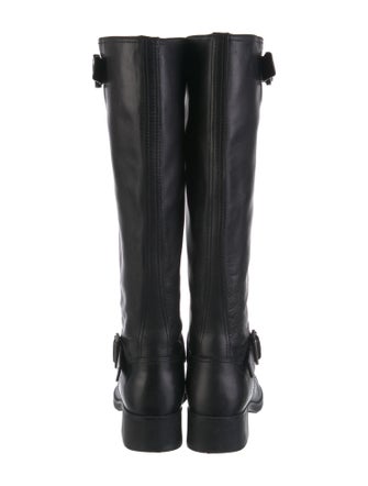 Prada Leather Riding Boots