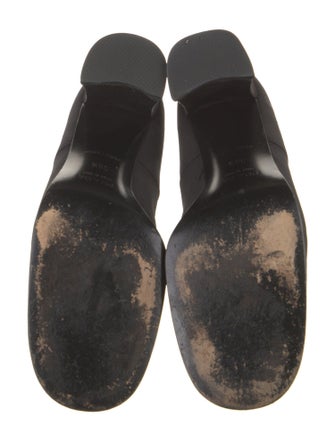 Prada Leather Trim Embellishment Pumps