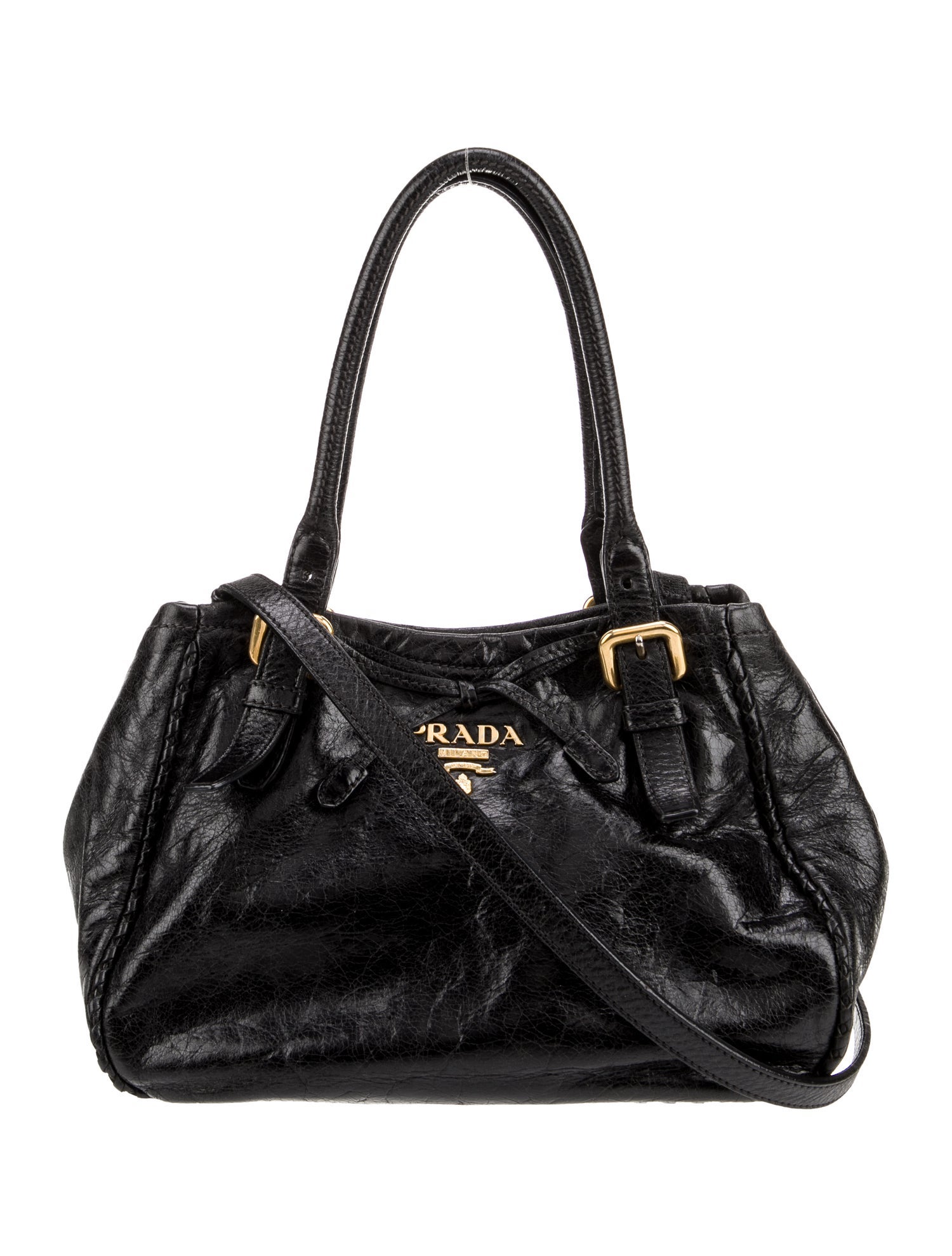 Prada Vitello Daino Leather Naplak