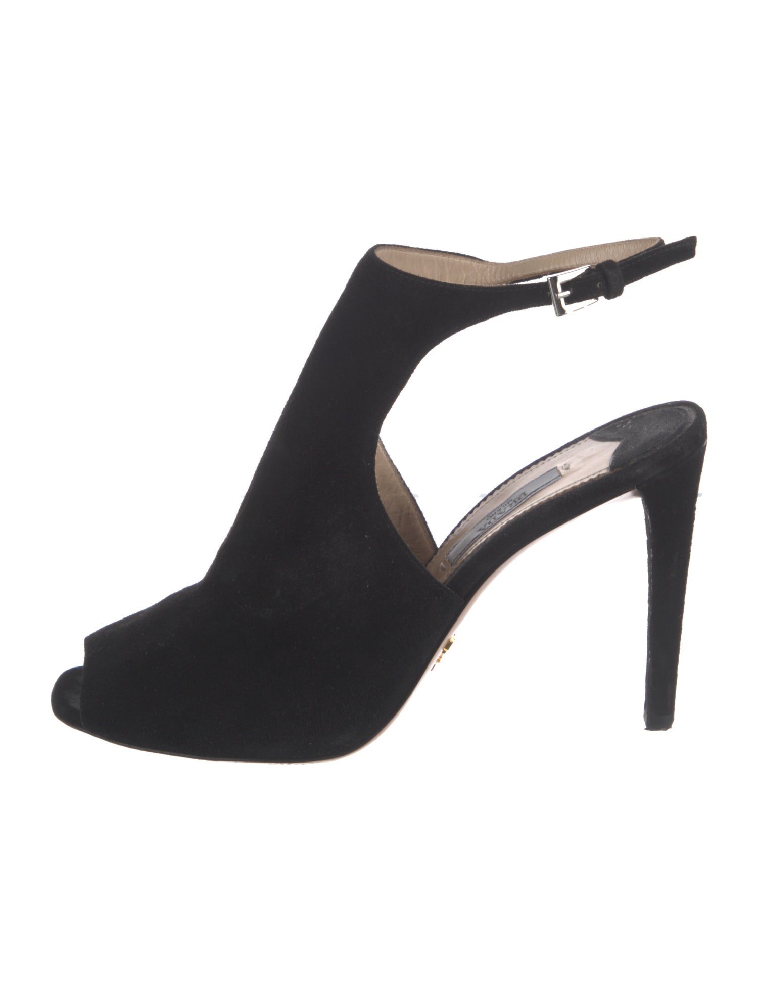 Prada Suede Slingback Pumps