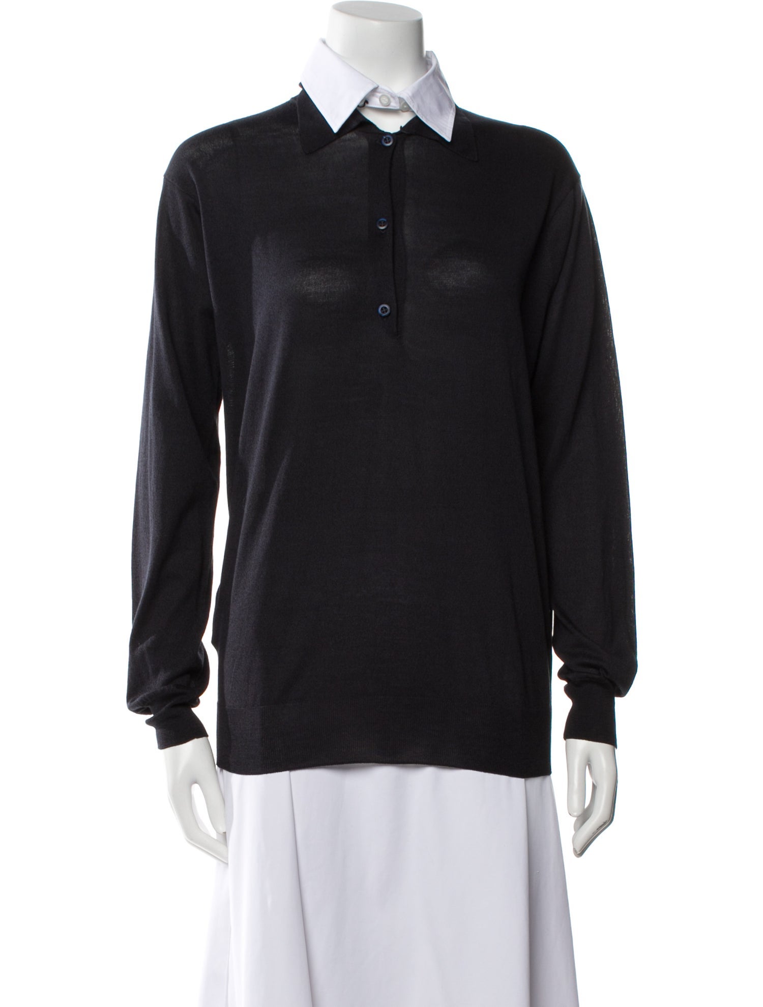 Prada 2024 Detachable Collar Polo