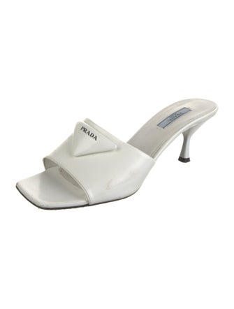 Prada Leather Slides