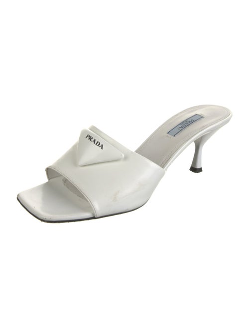 Prada Leather Slides