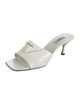 Prada Leather Slides