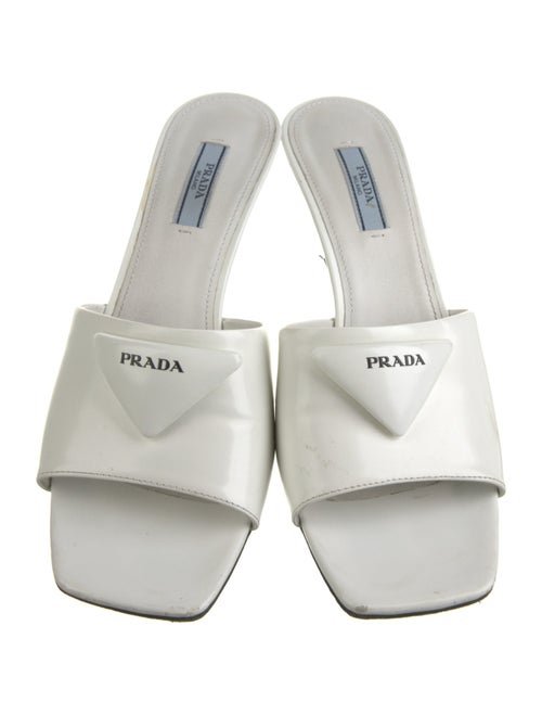 Prada Leather Slides