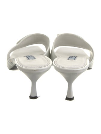 Prada Leather Slides