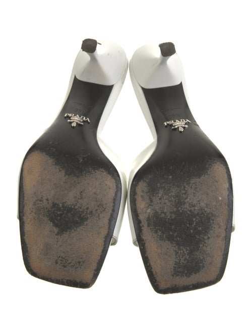 Prada Leather Slides