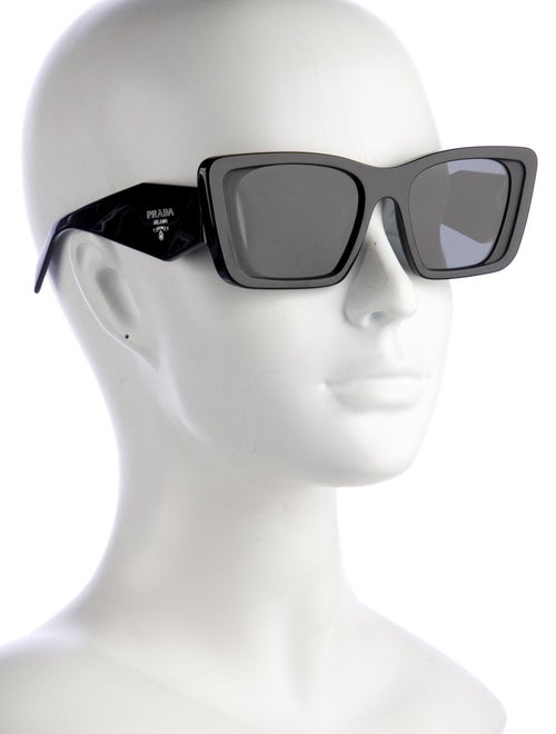 Prada Square Tinted Sunglasses