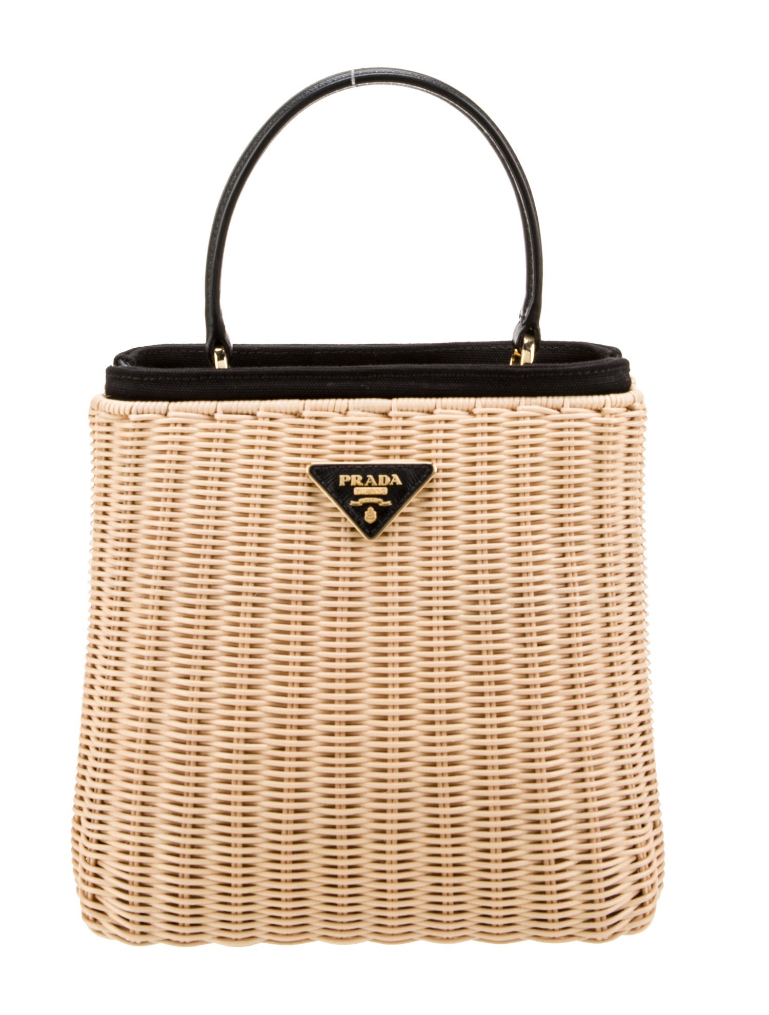 Prada Rattan Panier