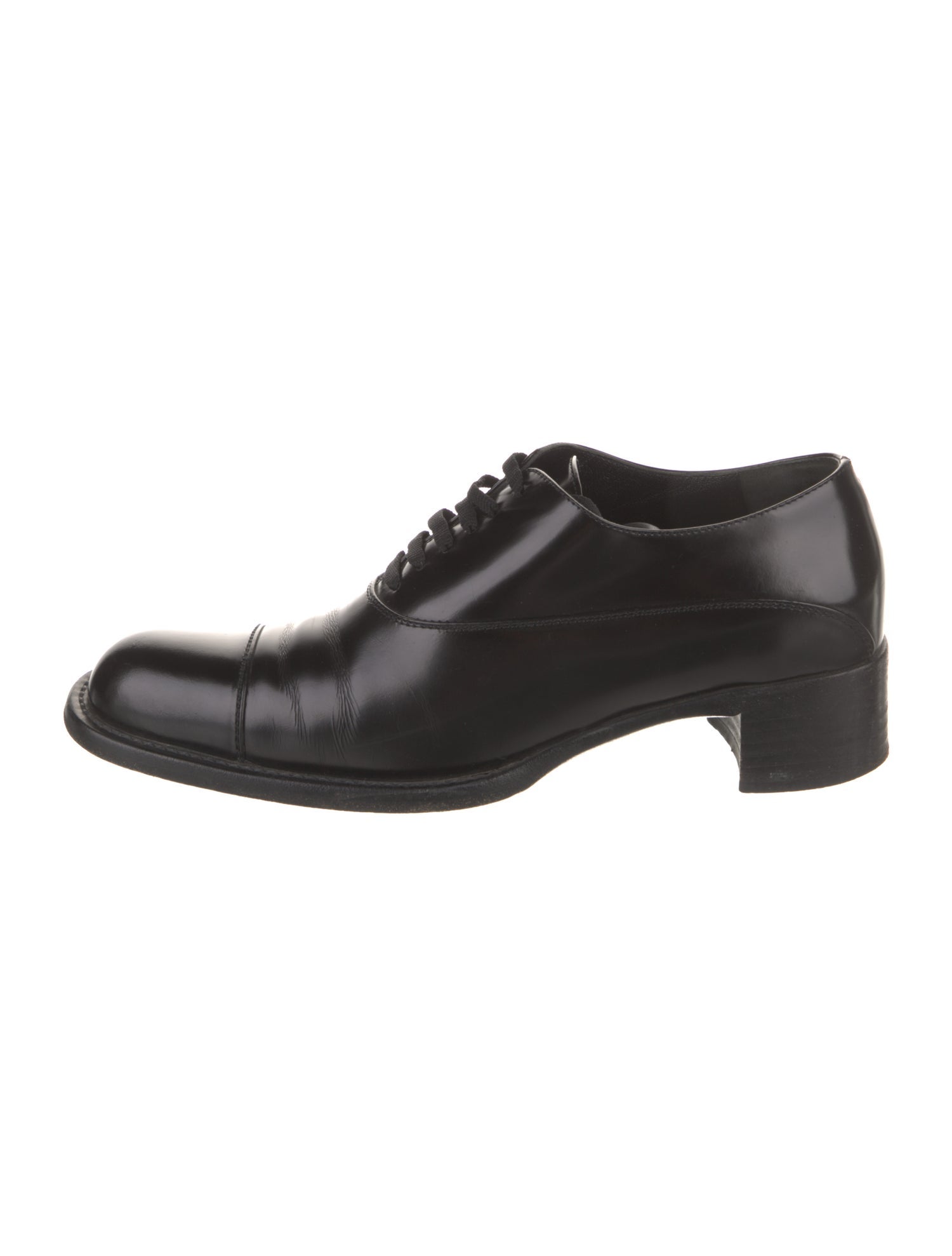 Prada Leather Oxfords