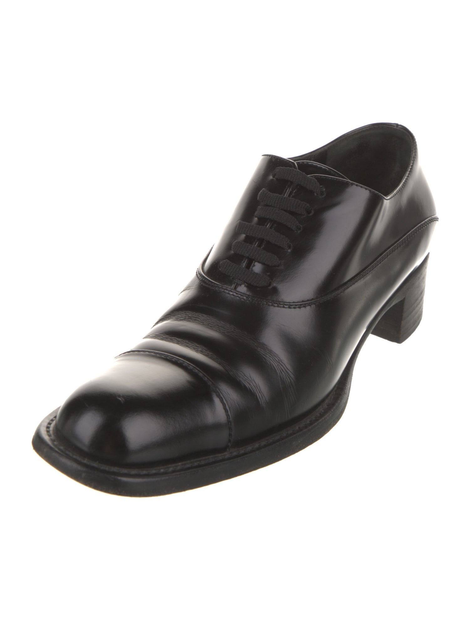 Prada Leather Oxfords