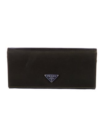 Prada Tessuto Continental Wallet