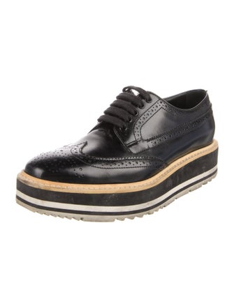 Prada Leather Oxfords