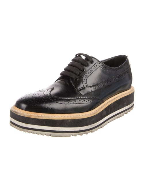 Prada Leather Oxfords
