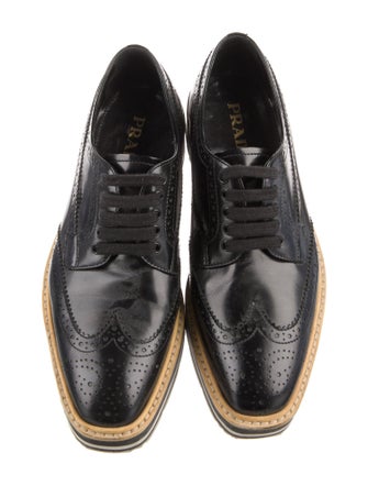 Prada Leather Oxfords
